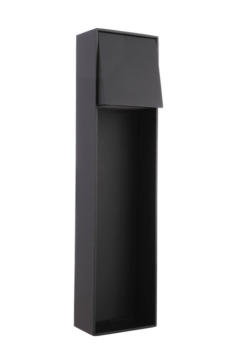 Nook 1 Light 21"H LED Outdoor Lantern in Midnight