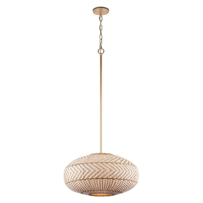 Zanzibar 4 Light Soft Gold Pendant