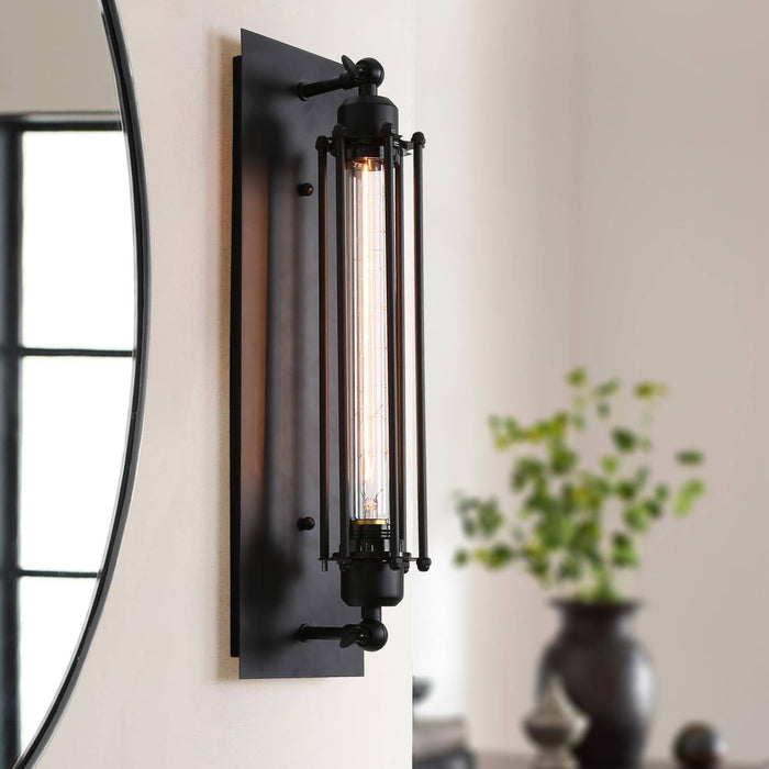Malarop 1-Light Black Wall Sconces