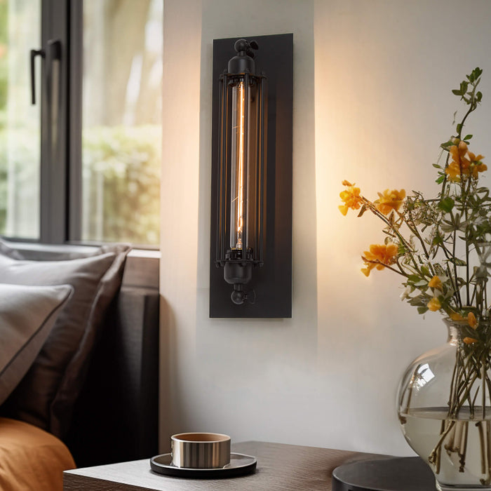Malarop 1-Light Black Wall Sconces