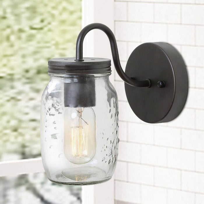 Magdiel 1-Light Black Wall Sconces