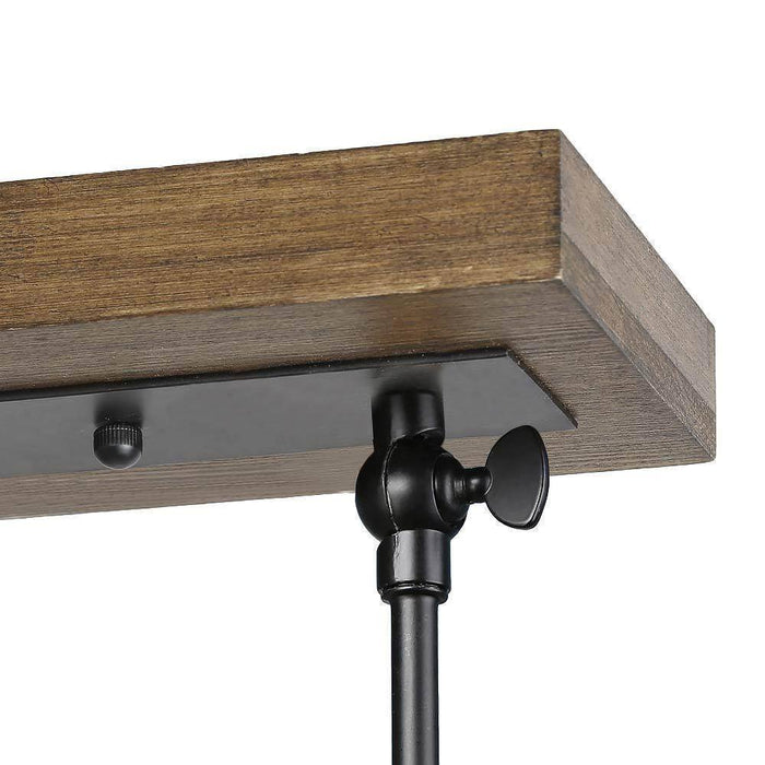 Senure 3-Light Wood Track Light