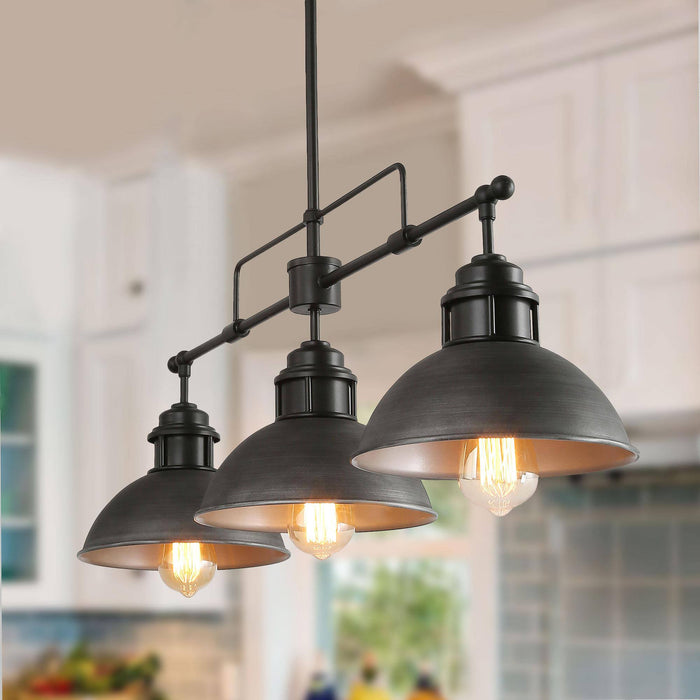 Abspin 3-Light Black Island Light