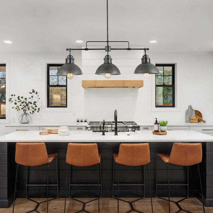 Abspin 3-Light Black Island Light