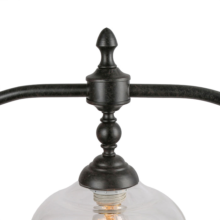 Halision 6-Light Black Island Light