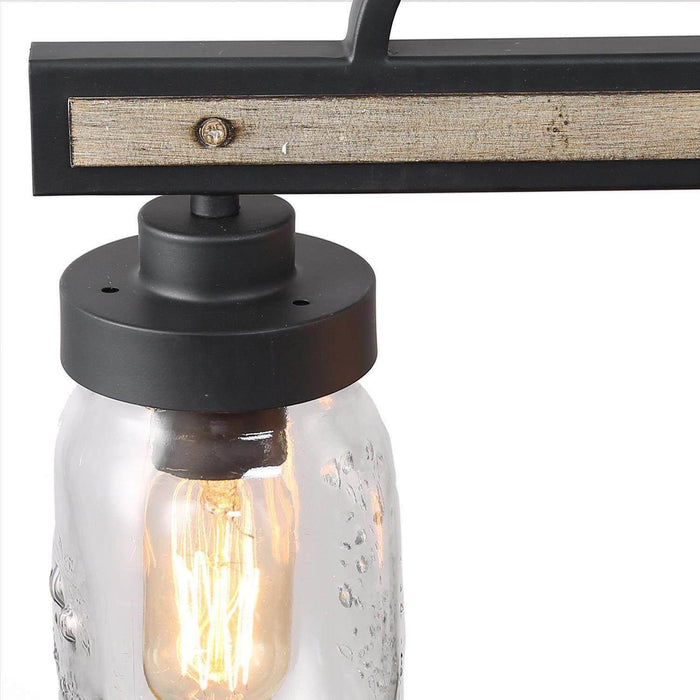 Alinet 4-Light Wood Island Light