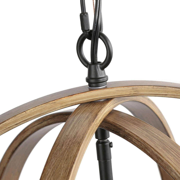 Sohaina 4-Light Wood Chandeliers