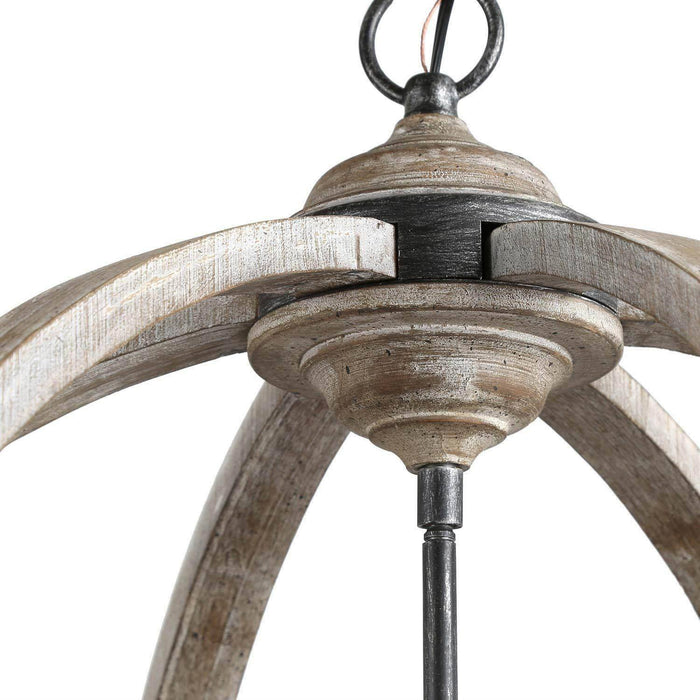 Taticol 6-Light Wood Chandeliers