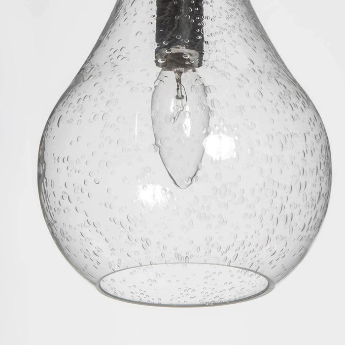 Tethyne 1-Light Wood Pendant Light