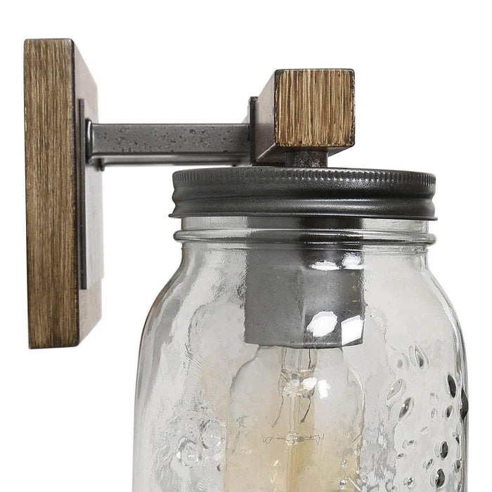 Gerenuk 4-Light Wood Bathroom Vanity Light