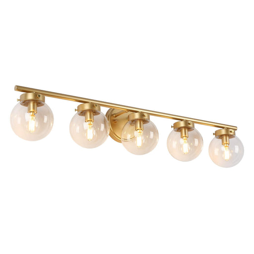 Thantofos 5-Light Gold Vanity Light