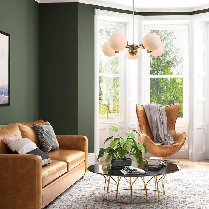 Elether 5-Light Gold Chandeliers