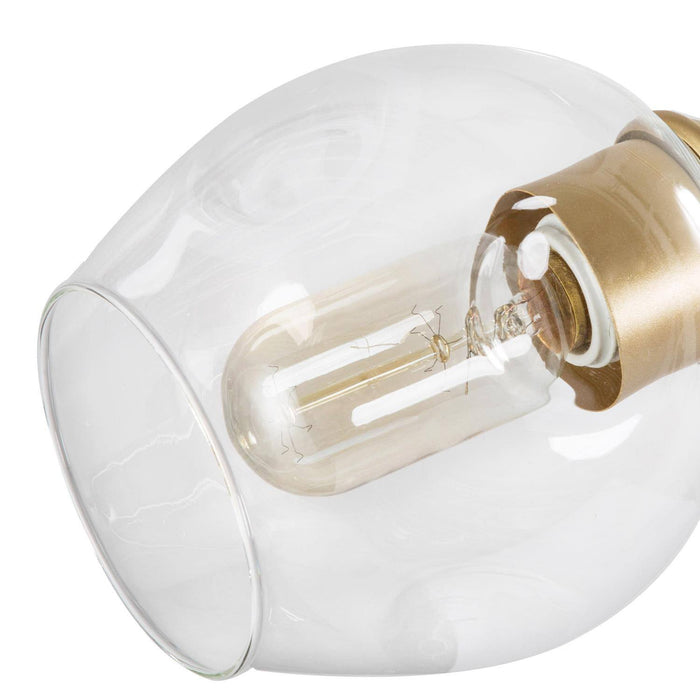 Labyta 3-Light Gold Chandelier