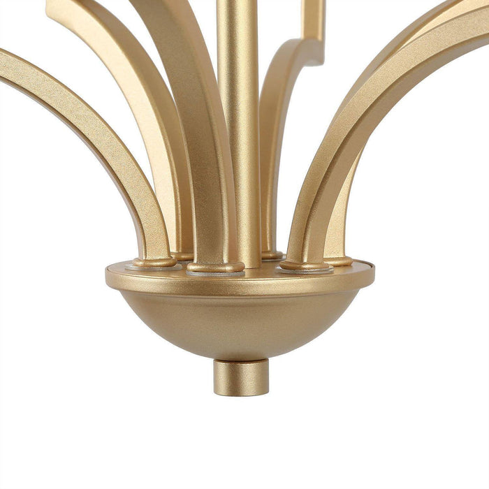 Ragluno 3-Light Gold Chandelier