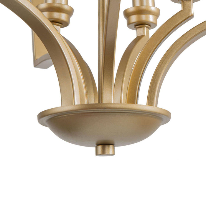 Ragluno 5-Light Gold Chandelier