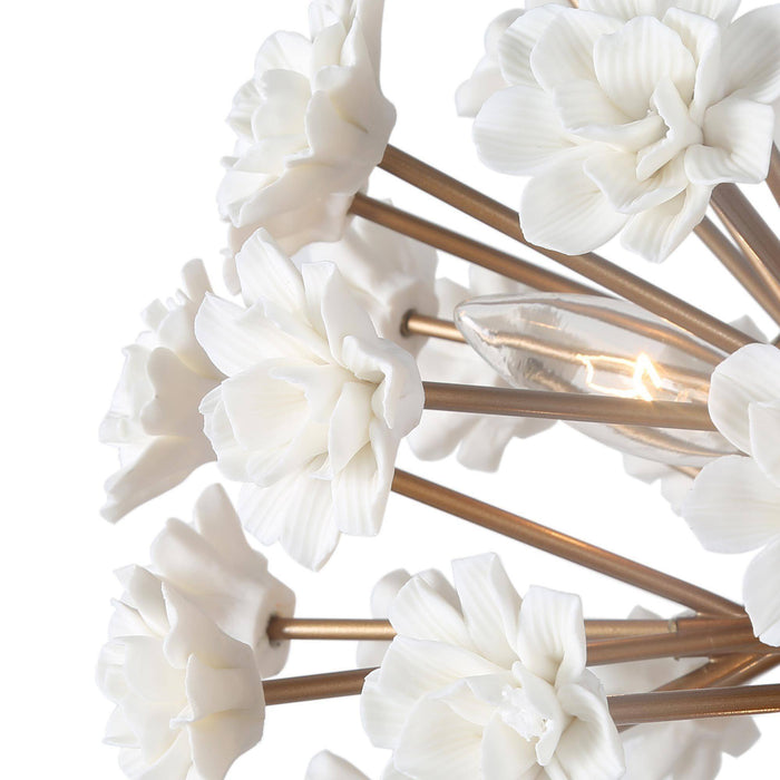 Arilen 6-Light Gold Chandelier