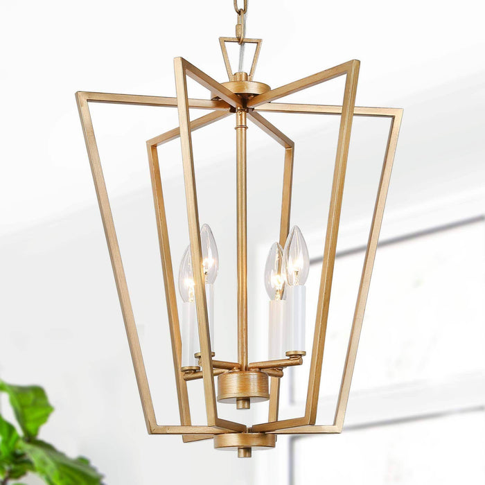Orendon 4-Light Gold Chandelier