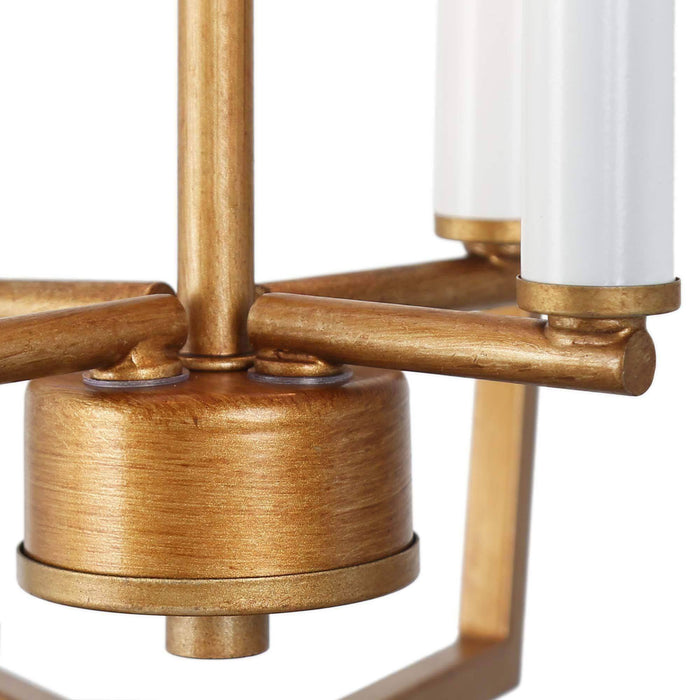 Orendon 4-Light Gold Chandelier