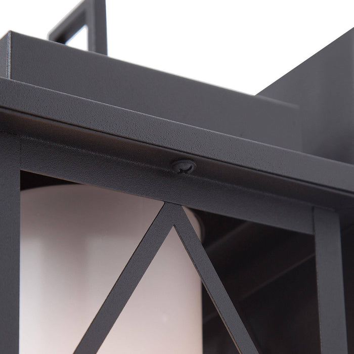 Brynna 1-Light Black Outdoor Wall Light