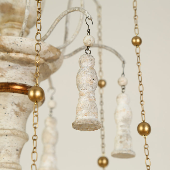 Trulin 6-Light Wood Chandeliers