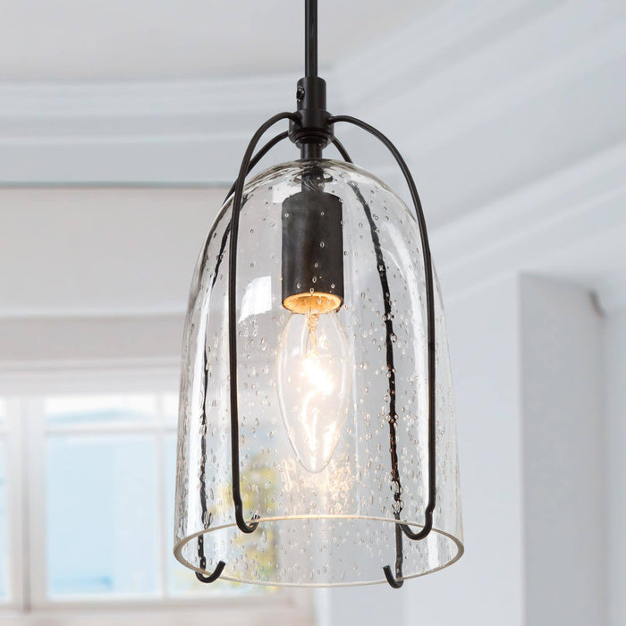 Etrichy 1-Light Black Pendant Lights