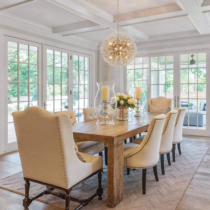 Porgy 6-Light Gold Chandelier