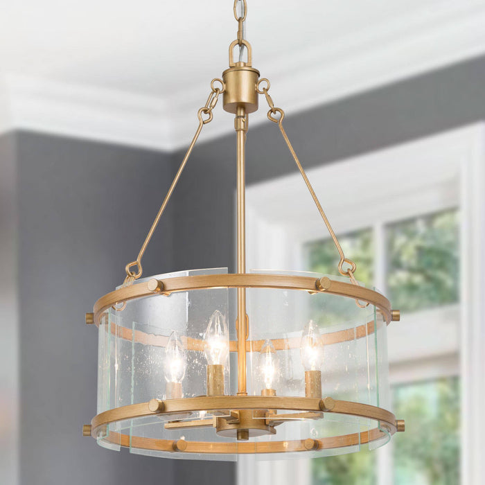 Syelyn 4-Light Gold Chandeliers