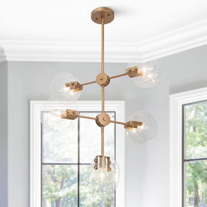 Peniva 5-Light Gold Chandelier