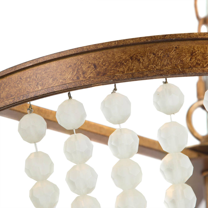 Cympha 3-Light Gold Chandelier