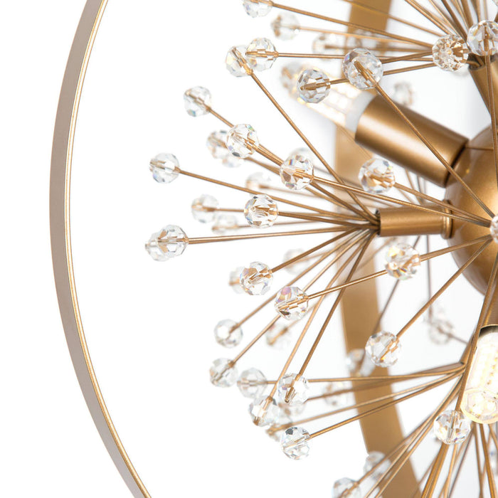 Porgy 4-Light Gold Chandelier