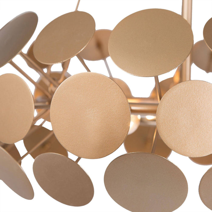 Anisior 3-Light Gold Chandelier