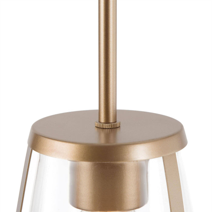 Ravelis 1-Light Gold Pendant Light