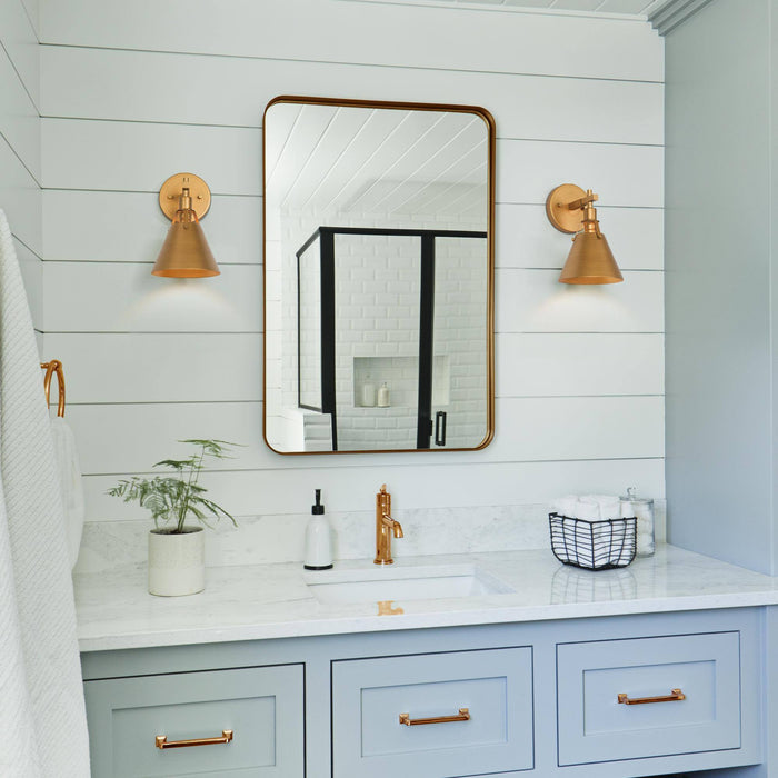 Ives 1-Light Gold Wall Sconce