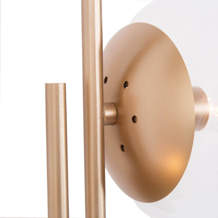 Memmig 3-Light Gold Wall Sconce