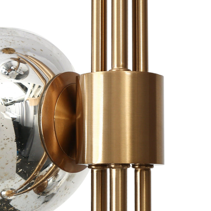 Memmig 4-Light Brass Chandeliers