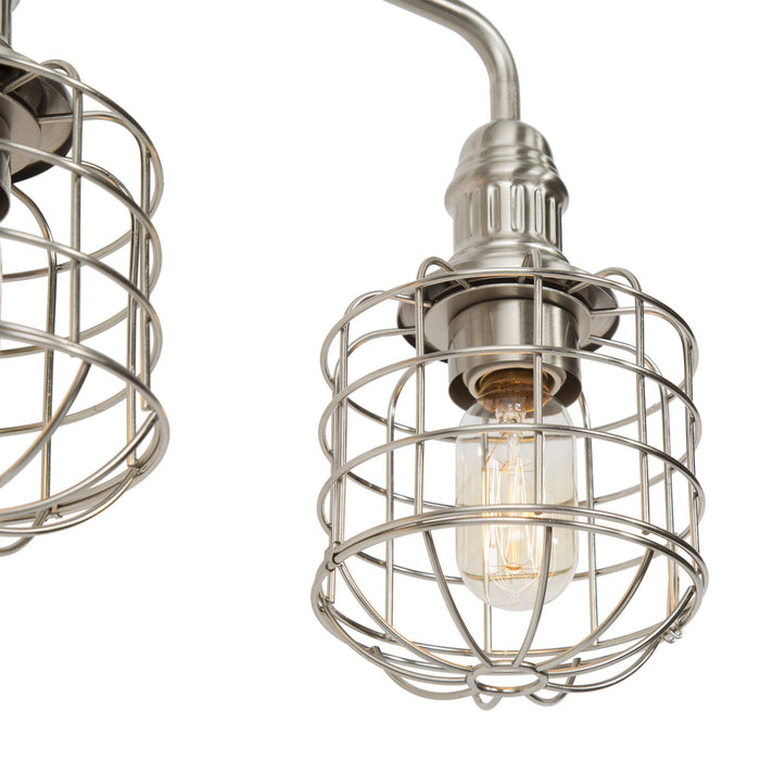 Tomatillo 3-Light Silver Vanity Light