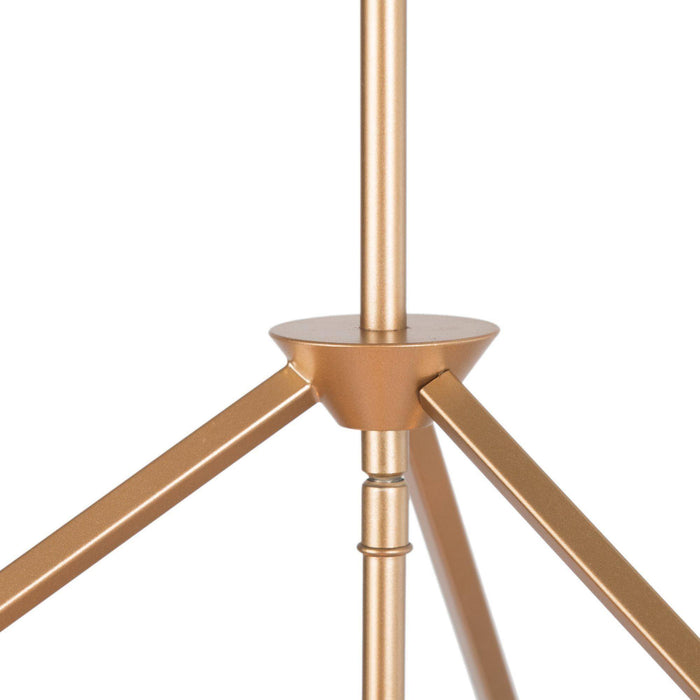 Coenert 6-Light Gold Chandelier