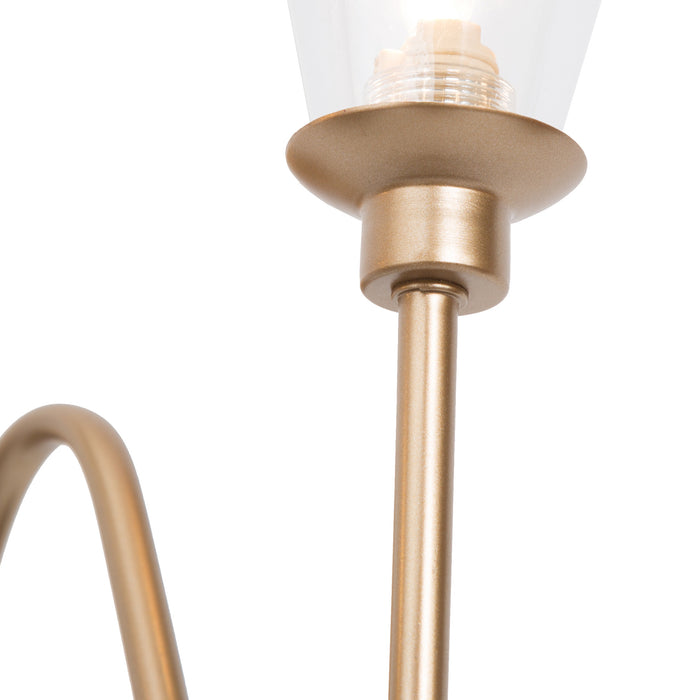 Drelmyn 2-Light Gold Wall Sconce