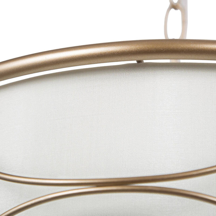 Blissve 3-Light Gold Chandelier