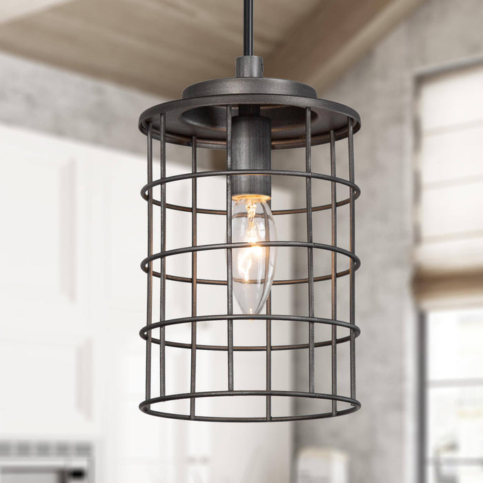 Prosody 1-Light Black Pendant Light