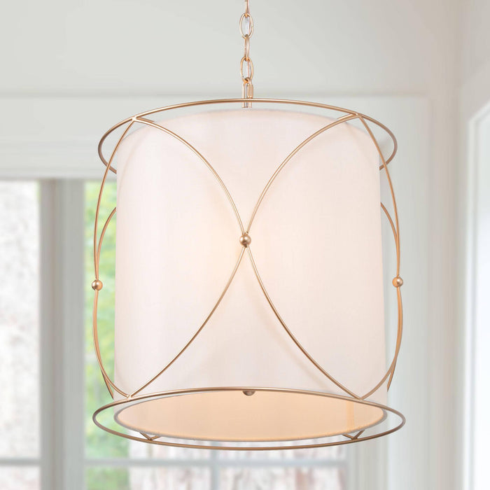 Haimeda 3-Light Gold Chandelier