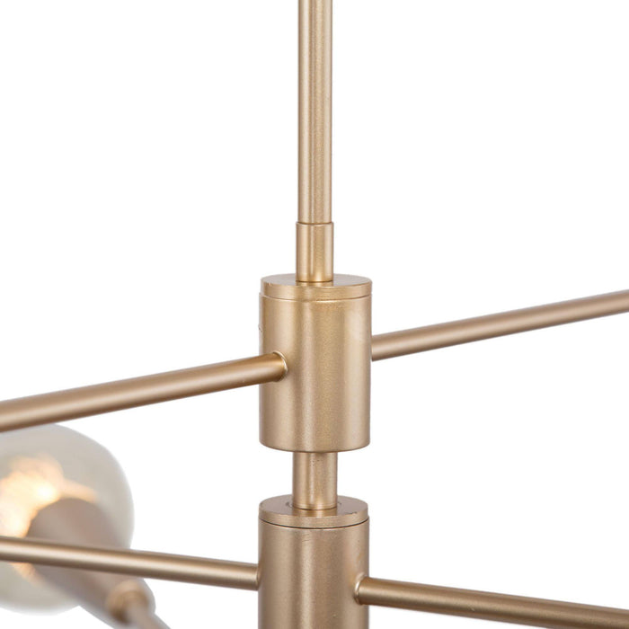 Rivolyn 6-Light Gold Chandeliers