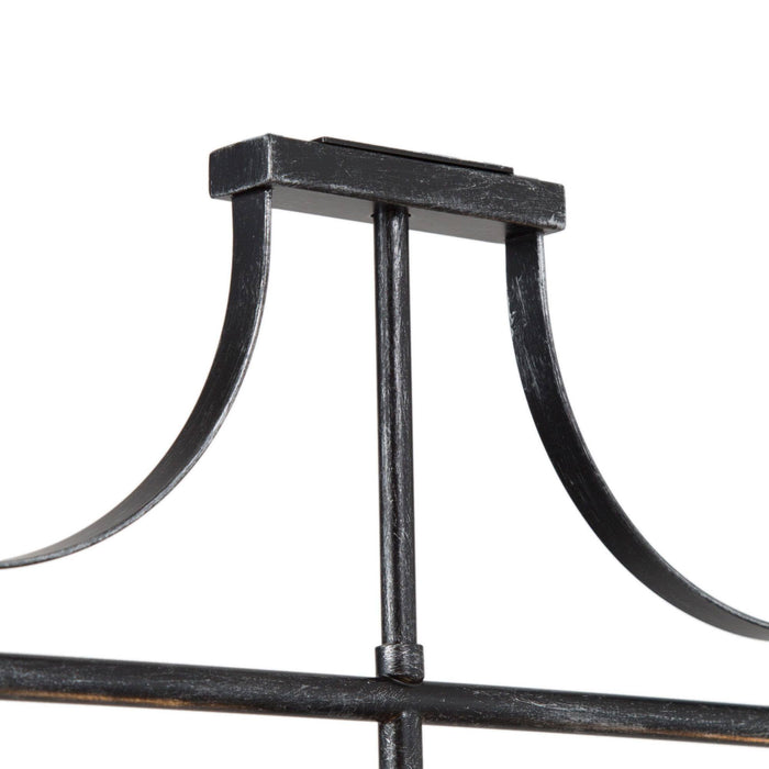 Canina 3-Light Black Island Light