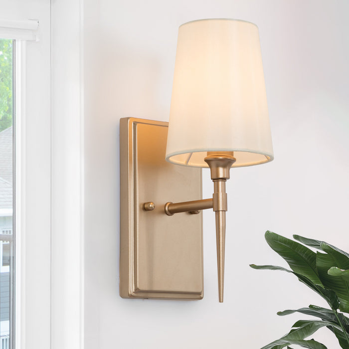 Sanant 1-Light Gold Wall Sconce