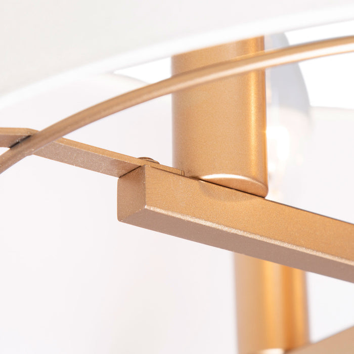 Aviris 4-Light Gold Chandelier