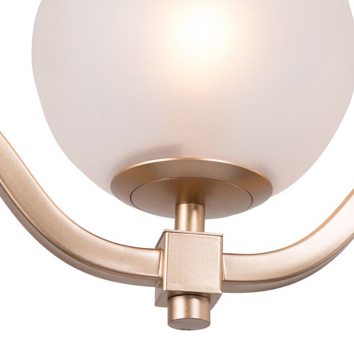 Marlon 3-Light Gold Island Light