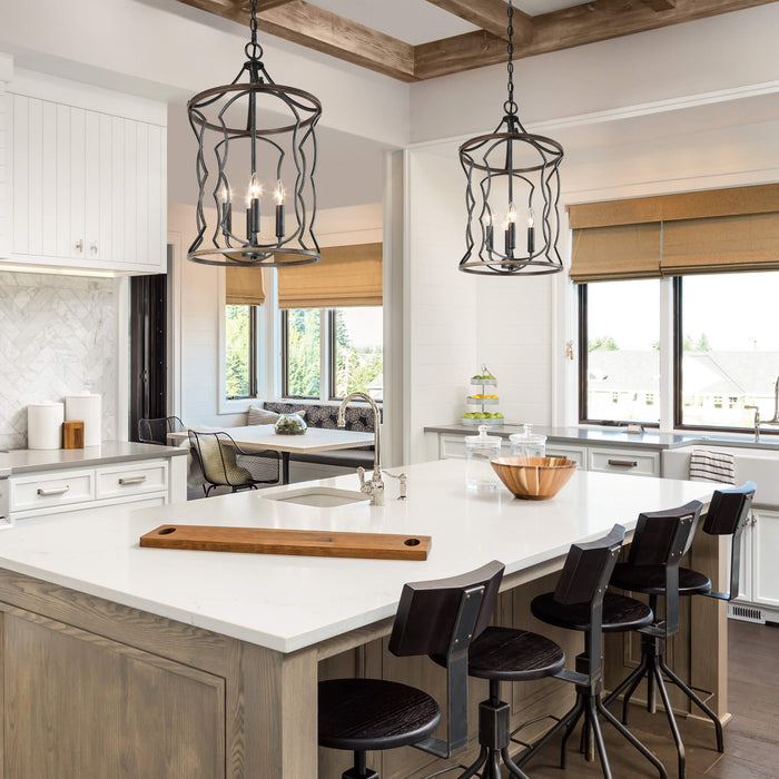 Celosia 4-Light Chandelier