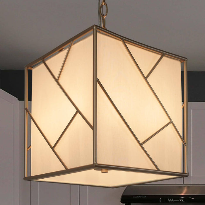Hevenir 4-Light Gold Chandelier