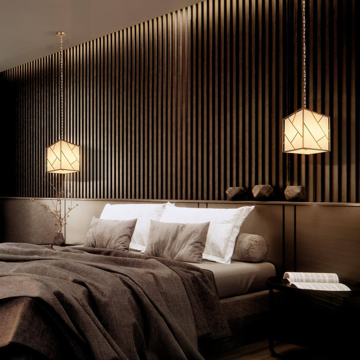 Hevenir 4-Light Gold Chandelier