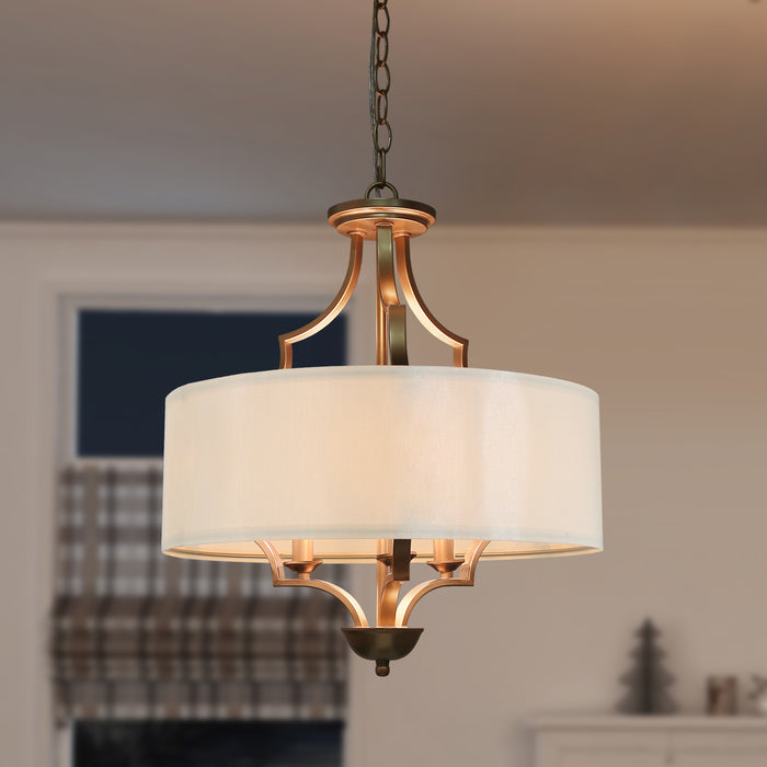 Gendrel 3-Light Gold Chandelier